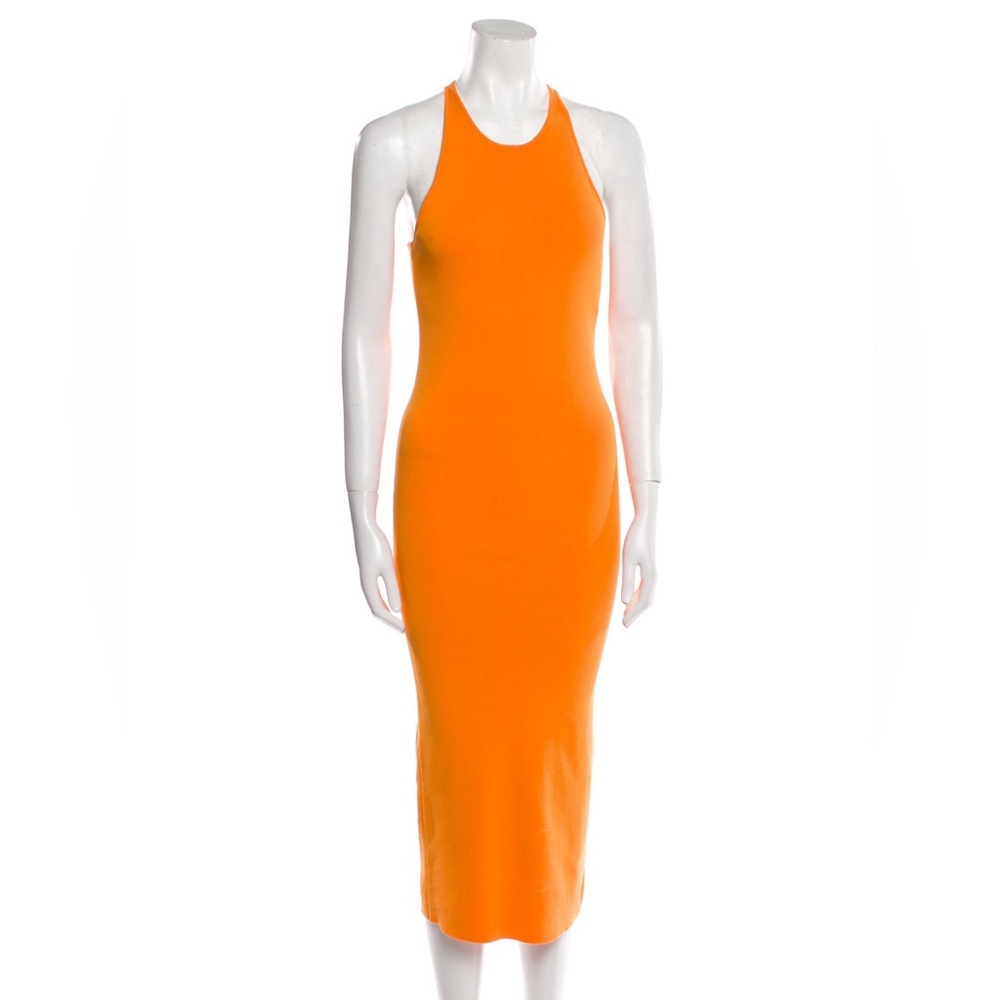 ALC Orange Sleeveless Dress